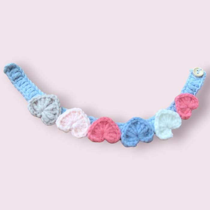 Collare per gatti Handmade con Cuori